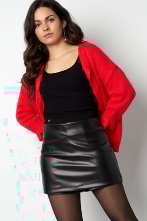 Trendy PU skort h5 Picture9